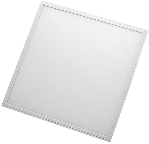 AOD IBERICA Plafón LED techo, Panel LED 60x60, 40W, Luz Cálida (3000K), Plafón LED Cuadrado Superficie, Driver incluido