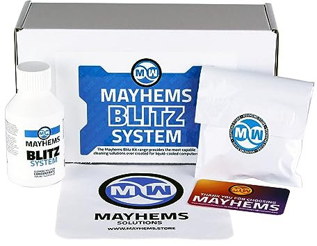 Mayhems - PC Cleaning Kit - Blitz System - Coolant Loop Cleaning, For Initial Setup and Coolant Change