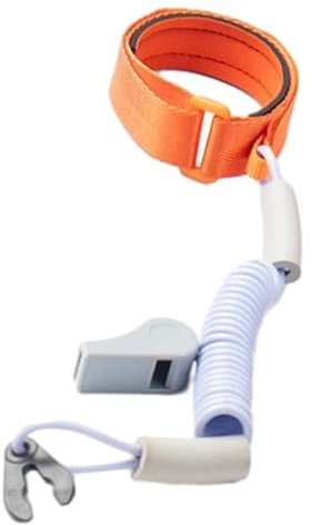 LOVIVER Lanière de clé de commutateur d'arrêt de Moteur de Bateau, Portable avec sifflet, lanière d'arrêt d'urgence Hors-Bord multifonctionnelle Anti-Naufrage, Violet