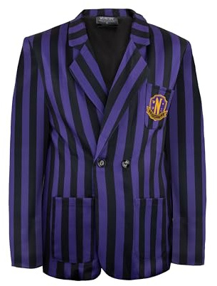 Cinereplicas Mercredi - Blazer Académie Nevermore - Licence Officielle