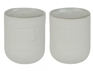 Mette Ditmer Sand Grain Mug, 30 cl., 2-Pack Ø8 x H9,5 cm Kit [Set]
