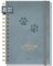 Häfft® Lieblings-Timer Kalender 2024/2025 A5 Blue Paws Juli 24 bis Dez 25 - Hardcover Terminplaner, Spiralkalender, Terminkalender, Wochenplaner, Ringbuch Planner - nachhaltig & klimafreundlich