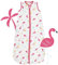 schlummersack Kinder Schlafsack Sommer 150 cm dünn Bambus-Musselin Flamingo | Sommerschlafsack 0.5 Tog 0 5 Tog Baby Schlafsack Sommer | Schlafsack Baby Sommer ungefüttert