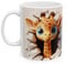 Jm-Déco Mug bébé Girafe - Idée Cadeau - Tasse Originale en céramique Enfant ou Adulte