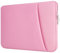 HEDUGO Custodia a Manica per Laptop con Tasca per Accessori Compatibile con HP Dell Asus da 15,6 Pollici Custodia Imbottita Protettiva Antiurto per Computer Pc Portatile da 15,6”,Rosa