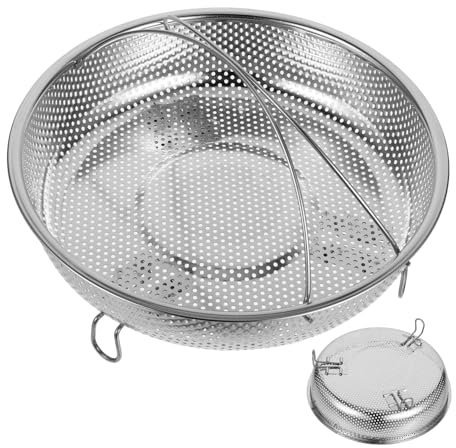 Mikinona Einstellbarer Dampfkorb Mit Ergonomischem Griff Abnehmbarer Dämpfeinsatz Für Obst Und Vielseitiger Küchenhelfer Für Gesunde Zubereitung