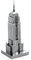 Generico Metal.Earth Architekturmodell Empire State Building