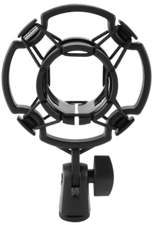 Hoite Universal Professional Condenser Microphone Mic Shock Mount Holder Studio Recording Bracket for Studio Recording Shockmount Microphone Clip Holders