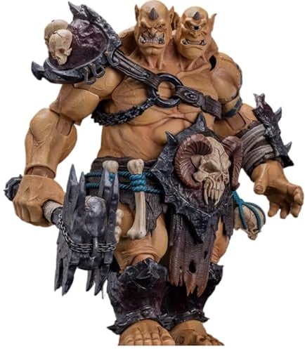 Next Fig METYTOYZ 1/10 World of Warcraft Adventure World Skull Crusher Ogrus Cannibal Oger Warrior-Yellow Action Figure - Poseable Collectible Toy