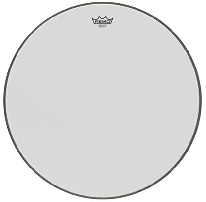 Remo drum head Ambassador white smooth bass drum 24 - BR-1224-00