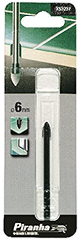 BLACK & DECKER X53237-QZ - Broca para vidrio y cerámica ø 6 mm.
