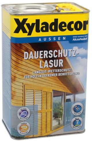 Xyladecor Dauerschutz-Lasur Eiche-hell 4 Liter