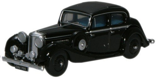 Oxford Diecast 1:76 Black Jaguar SS 2.5 Saloon Collectable model 76JSS002