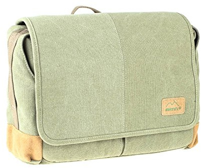 Fototasche Balade Bag 300 Grün von Matin aus leichtem Cotton Canvas