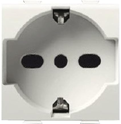 Abb Presa Biv. 2P+T, 16A, P30/P17 White