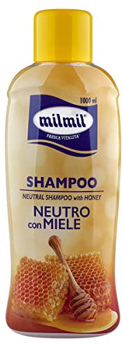 milmil – Frisches vitalità – Neutrales Shampoo, Honig – 1000 ml
