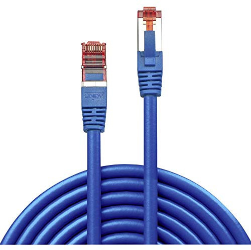 LINDY 47723 10m Cat.6 S/FTP Netzwerkkabel, blau