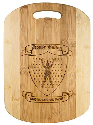 Our Blades Are Sharp Cutting Board 14''x9.5''x.5'' Bamboo