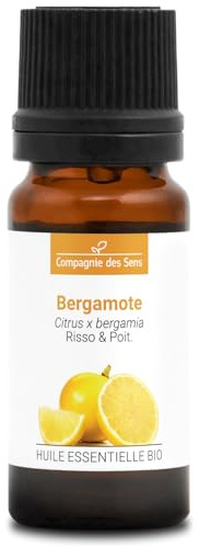 BERGAMOTTE (Citrus x bergamia) BIO - 10 ml - Hochwertiges ätherisches Öl - 100 % rein, natürlich, ChromaCert® zertifiziert - Chemotyp & Vollständig