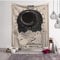 Boyouth Wandteppich, Tarot-Bilder, Digitaldruck, Wandteppich, Dekoration für Wohnzimmer, Schlafzimmer, Schlafsaal Modern 37.4x28.7(95cm*73cm) The Moon,xviii