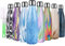 flintronic Bottiglia Acqua in Acciaio Inox, 500ML Portatile Borraccia, Senza BPA, Borraccia Termica Acciaio Inox, Bottiglia d'Acqua con Spazzola per Scuola, All'aperto, Yoga, Palestra
