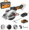 WORX WX531 18V (20V MAX) X-Large WORXSAW Brushless 41 mm Compact Circular Saw
