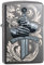 ZIPPO – Sturmfeuerzeug, Knight Gloves, Color Image/Laser Engraved, Black Ice, nachfüllbar, in hochwertiger Geschenkbox