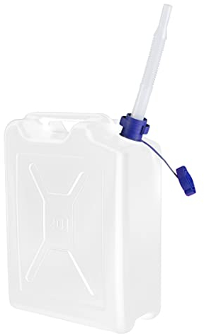 Pressol Armee-Kanister für AdBlue + Wasser (Inhalt 20 l, Kanister aus HDPE, robust + unempfindlich, ø Auslauf 20 mm) 21 127 870