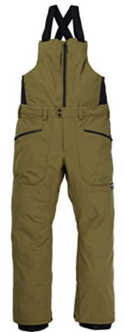 Burton Herren Reserve Bib Snowboardhose, Martini Olive, S