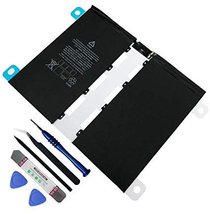E-YIIVIIL Batterie de rechange A1577 compatible avec iPad Pro 12,9 1st 10307 mAh 38,8 Whr 3,77 V avec outils premium + adhésifs