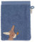 Sterntaler 3er-Pack Waschhandschuh Esel Emmilius aus Frottee (Baumwolle), Kinder Waschlappen in Mittelblau, verschiedene Designs