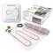Termofol Set Heizmatte mit Thermostat - Elektrische Fußbodenheizung fur Badezimmer, Wohnzimmer und Küche - Heizfolie mit Heizkraft 150W/m2 - Oberfläche 3,5 m² - Mit analogem Heizungsthermostat