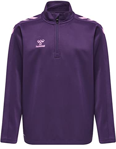 hummel Core Xk Half Zip Poly Sweatshirt Kids lila, 6 (116) Kinder