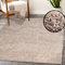 payé Teppich Wohnzimmer Hochflor Shaggy - 160x230cm - Beige Einfarbig Uni Flauschig Modern Boho Deko Teppiche Weich Schlafzimmer