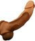 Neu!Penishülle Penis Sleeve 20cm(Penis Verlängerung 4.5cm),Flüssiges Silikon Realistischer Dildo Penismanschetten mit Hodenringe für Penis Vergrößern,Sex Spielzeug für Männer Potenzsteigerung