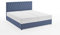 ATLANTIC home collection Stauraumbett Benita, mit Taschenfederkern 160 x 200 cm Hellblau