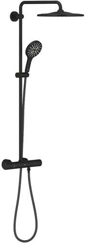 Grohe Rainshower Duschset Phantom Black