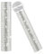 Vukasi Silver Microphone Decorative Sleeve, Glitter Wireless Microphone Cover, Sparkling Bling Rhinestones Mic Handle Sleeve Protector for DiscoStage Tours & TV Shows (Mic Not Included)