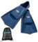 Aqua Speed RECO Set HIGH TECH Kurze Schwimmflossen für Erwachsene und Kinder + ULTRAPOWER #Swim Beutelrucksack | Herren | Damen | Trainingsflossen | Farbe:Marine nebel/10, Größen:47/48