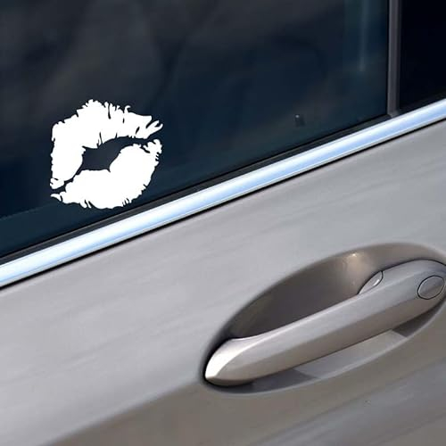 ROPEME 8,9 * 9,7 cm Vinyl Aufkleber Heißer Aufregender Kuss Mund Geschickte Manufucature Auto Aufkleber Beliebte Stil