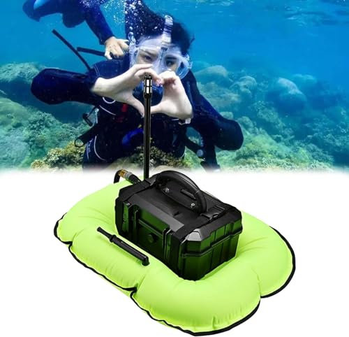 RayGenius Portable Electric Diving Ventilator System,Scuba Diving Ventilator System,9 Meters Maximum Diving Depth,for Underwater Exploration and Fishing。,D3000-Black