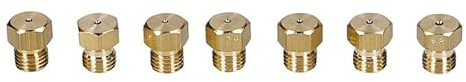 LUTH Premium Profi Parts Set di ugelli a gas compatibili con Candy 49012642 per fornello a gas, 7 pezzi