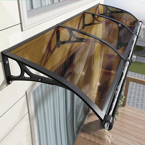 SunGuard Aluminum Window & Door Awning Canopy - UV, Rain & Snow Protection