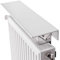 FSPHDX Radiator Shelf Aluminium Radiators Shelf White, 35/40/ 45/50/ 55/60/ 70/80 CM Over The Radiator Heater Shelf with Two Brackets, Radiator Cover Top for Living Room/Offices/Hotel(70cmx14.5cm)