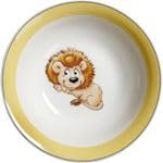 Ritzenhoff & Breker Happy Zoo Leo Bol à céréales Jaune Porcelaine enfantine 450 ml