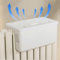 Heizkörper Luftbefeuchter für Zuhause, Verdunstungsluftbefeuchter für Heizkörper, Heizkörper Air Humidifier Kein Strom Erforderlich, Left Water Level Window 48cm