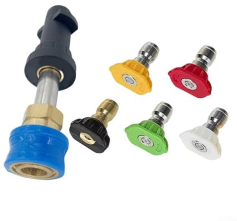 Kit mousse avec connecteur et buse pour nettoyeur haute pression Karcher série K2/K7 (2)