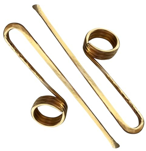 Buchhalter Ring Lesezeichen - handgefertigtes Kupfer, elegantes Sterling Silber -Daumen -Ring -Seitenhalter | Funktionales Buchzubehör, Lesen von Hilfe für Buchliebhaber, Lehrer, Schüler und