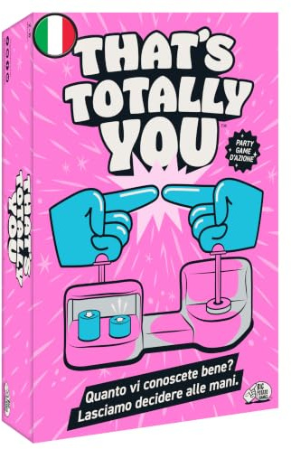 Asmodee – That's Totally You - Partyspiel der Affinität | Lustiges Fragen-Brettspiel für Freunde und Paare - 2-8 Spieler - 12+ Jahre - 15 Minuten - italienische Ausgabe