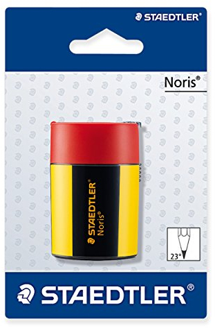 STAEDTLER 511 004 Noris Spitzdose rund, 10 Stück in Kartonschachtel